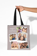 Load image into Gallery viewer, Family Collage of Six Tote Bag
