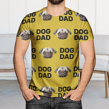 Load image into Gallery viewer, Face with Text Men&#39;s T-shirt
