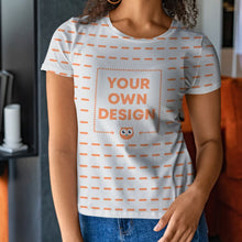 Load image into Gallery viewer, Your Own Design Women&#39;s T-shirt
