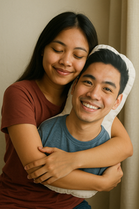 Human Face Pillow