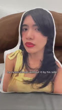 Load and play video in Gallery viewer, Human Face Pillow
