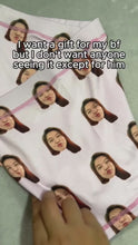Load and play video in Gallery viewer, Face with Texts Boxer Briefs
