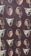 Load and play video in Gallery viewer, Face Pattern Blanket
