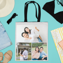 Load image into Gallery viewer, Couple Gallery of Three Tote Bag
