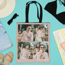 Load image into Gallery viewer, Modern Love Pattern Tote Bag
