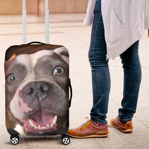 Zoomed Face Luggage Wrap