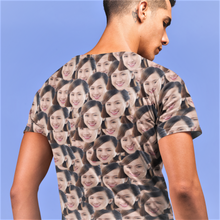 Load image into Gallery viewer, Crazy Face Pattern Men&#39;s T-shirt
