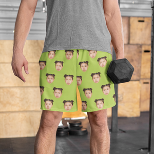 Face Pattern Boxer Shorts