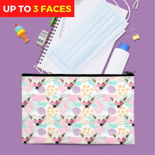 Load image into Gallery viewer, Face Pattern Zipper Pouch
