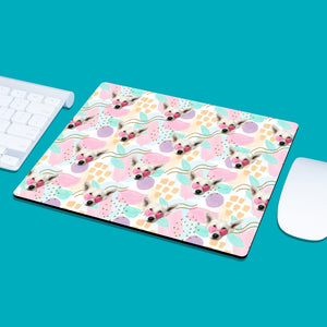 Face Pattern Mouse Pad