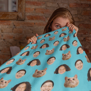 Face Pattern Blanket