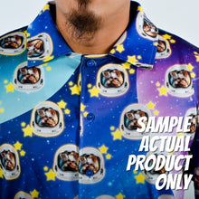 Load image into Gallery viewer, Starry Night Men&#39;s Long Sleeve Pajama
