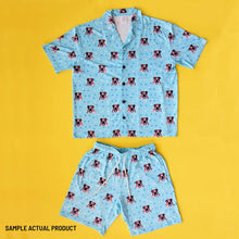 Load image into Gallery viewer, Polka Dot Short Sleeve Men&#39;s Pajama
