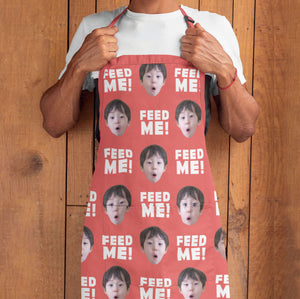 Face with Texts Waterproof Apron