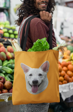 Load image into Gallery viewer, Portrait Face Tote Bag
