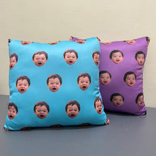 Load image into Gallery viewer, Face Pattern Throw Pillow
